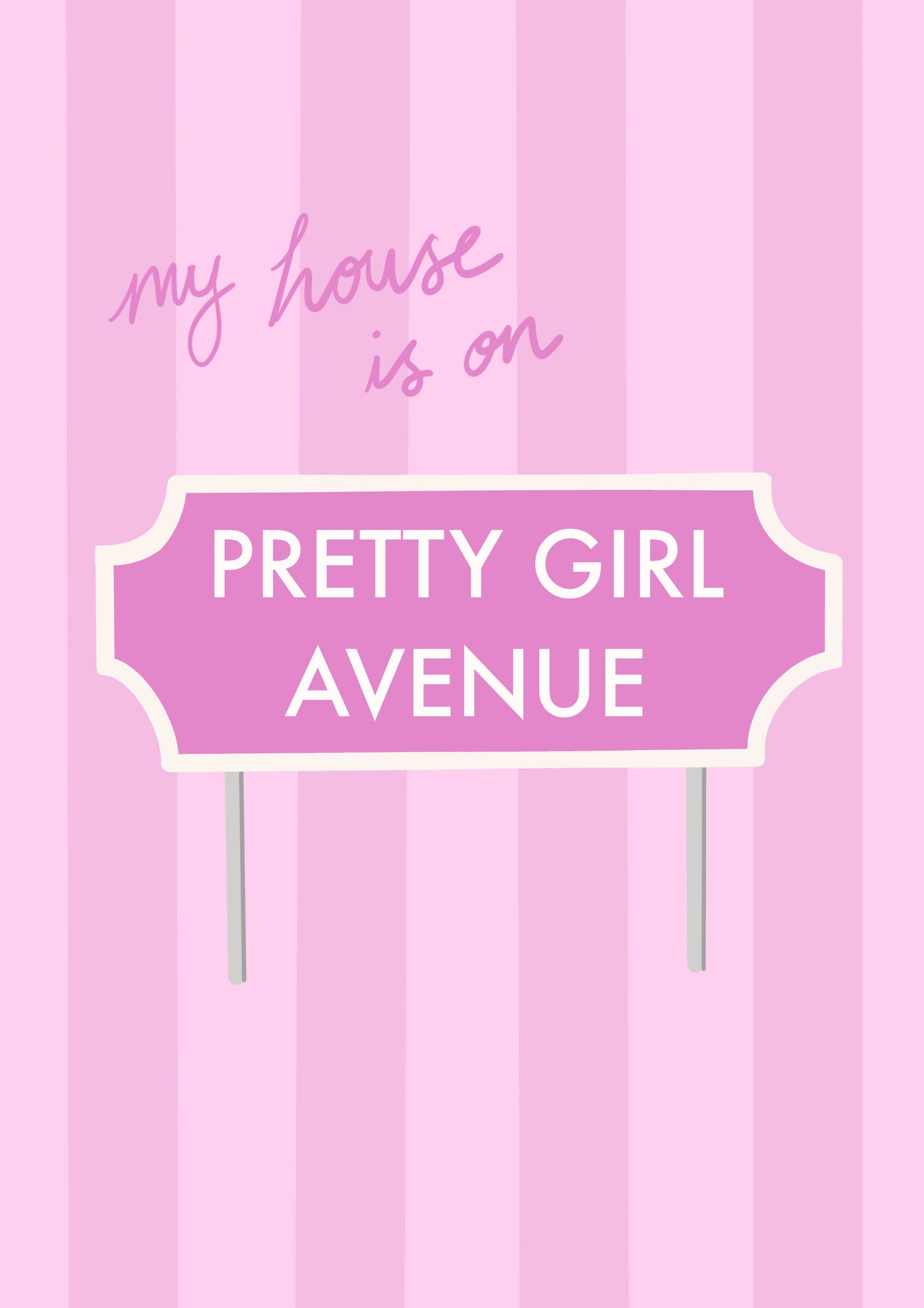 “Pretty Girl Avenue” Print