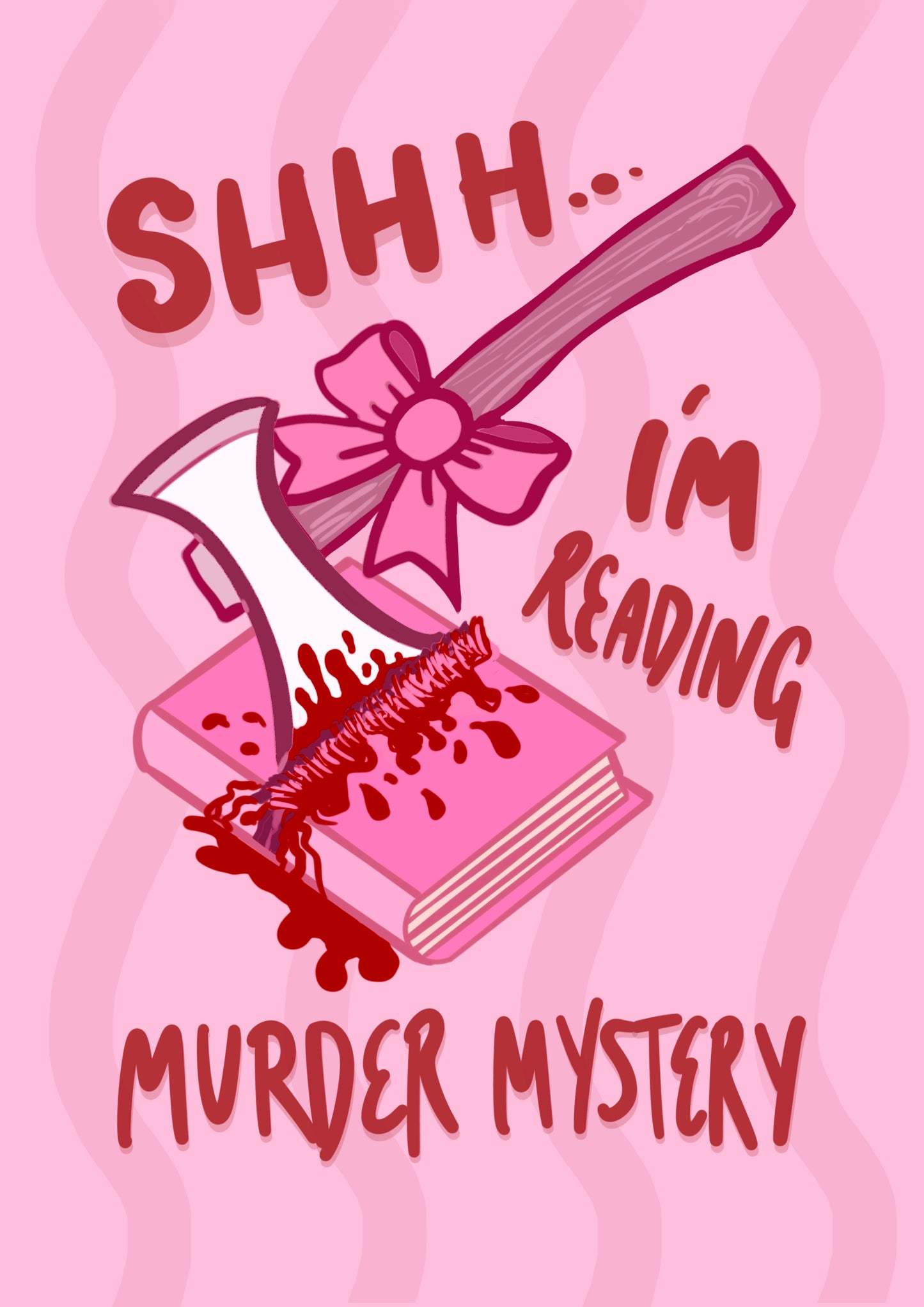 Murder Mystery Reading Print