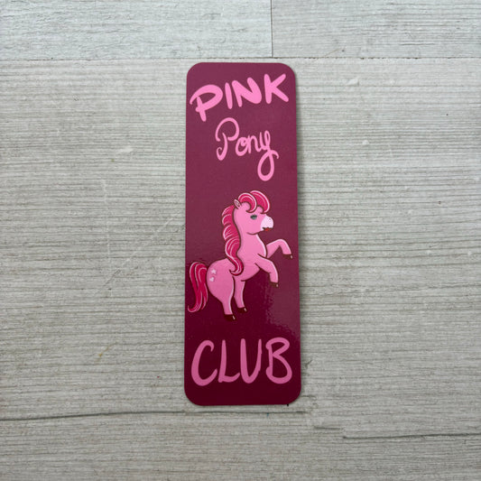 Pink Pony Club Bookmark