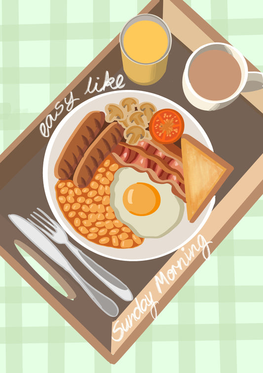 “Easy Like Sunday Morning” Print