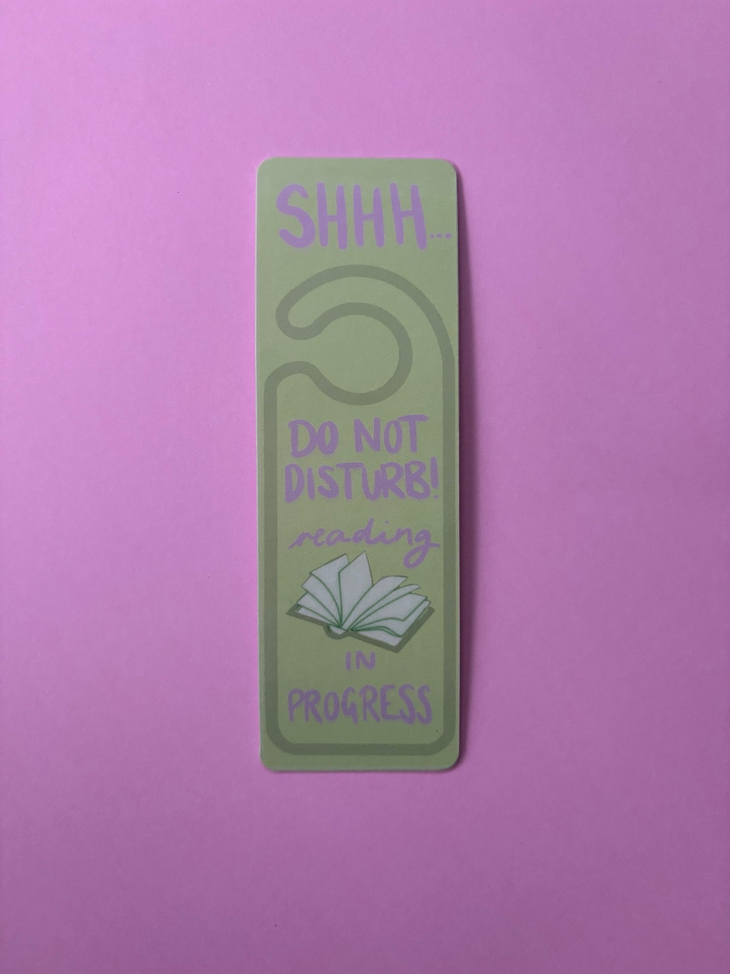Do Not Disturb, Reading Bookmark