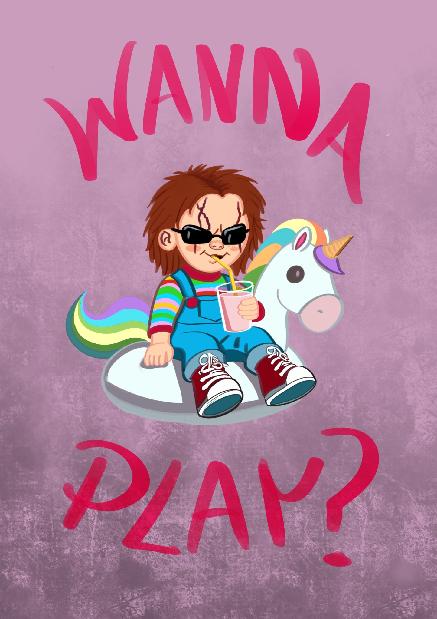 “Wanna Play Chuckie” Print