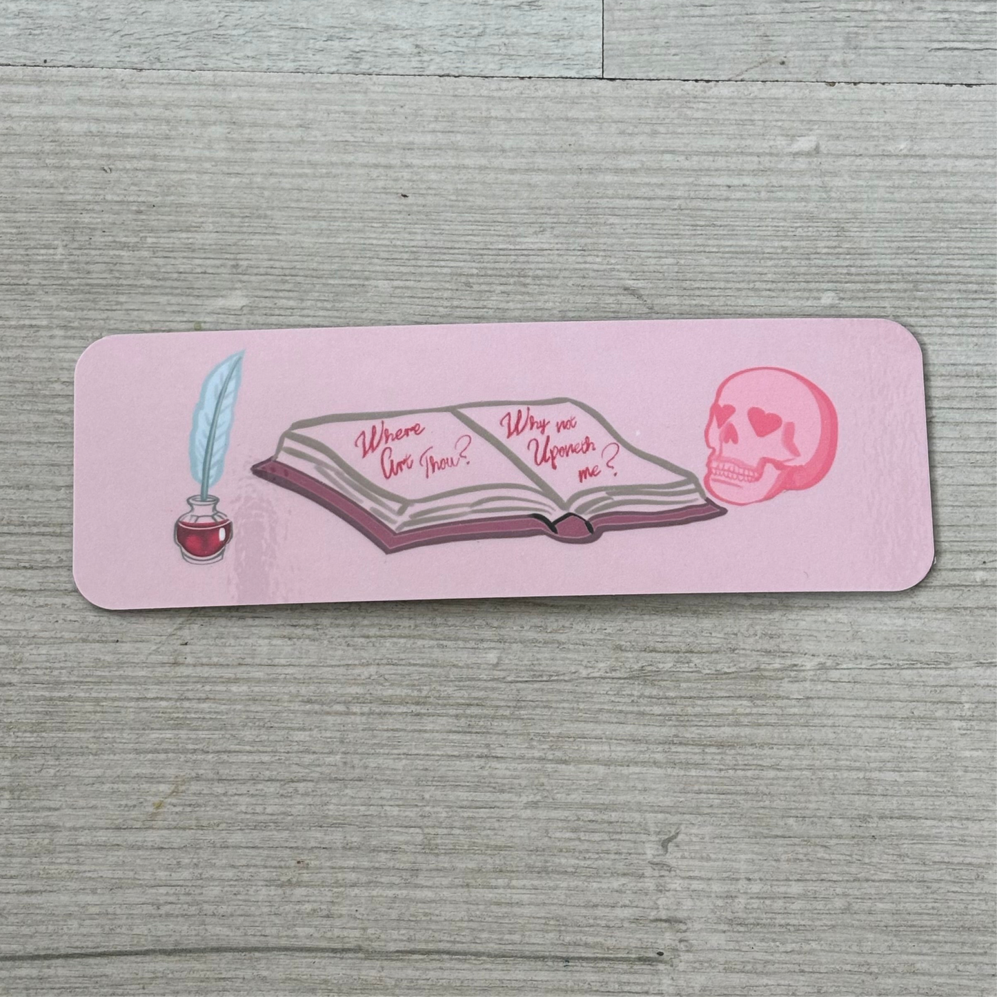 Where Art Thou / Bed Chem Bookmark