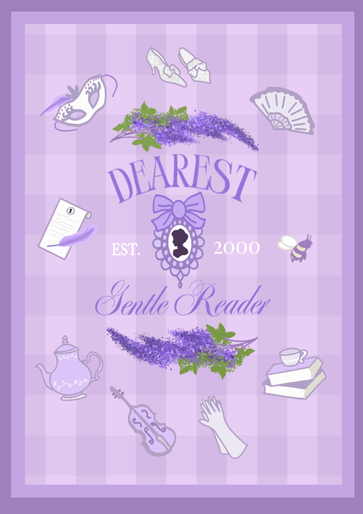 “Dearest Gentle Reader” Print