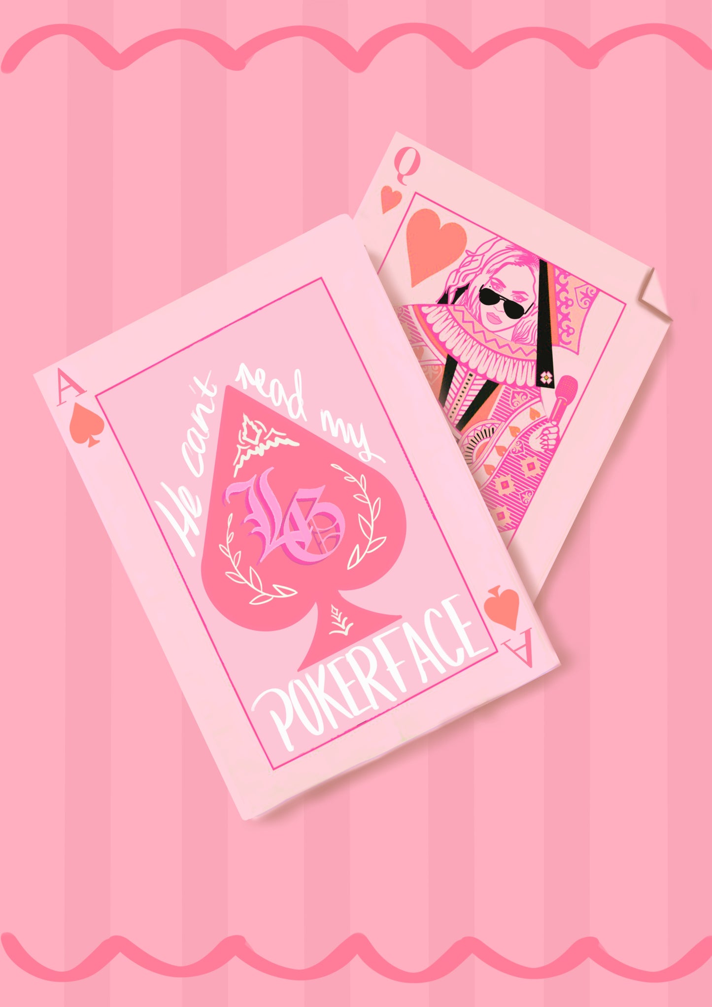 “Poker Face” Print