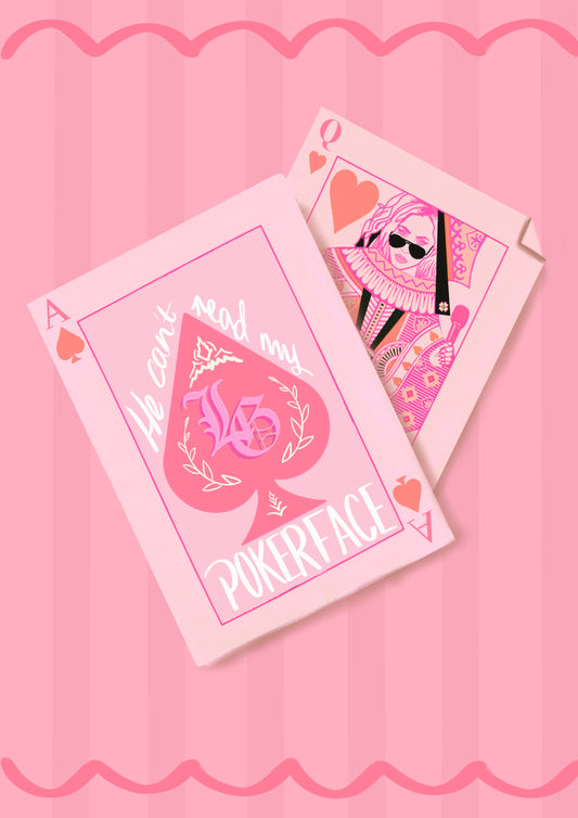 “Poker Face” Print