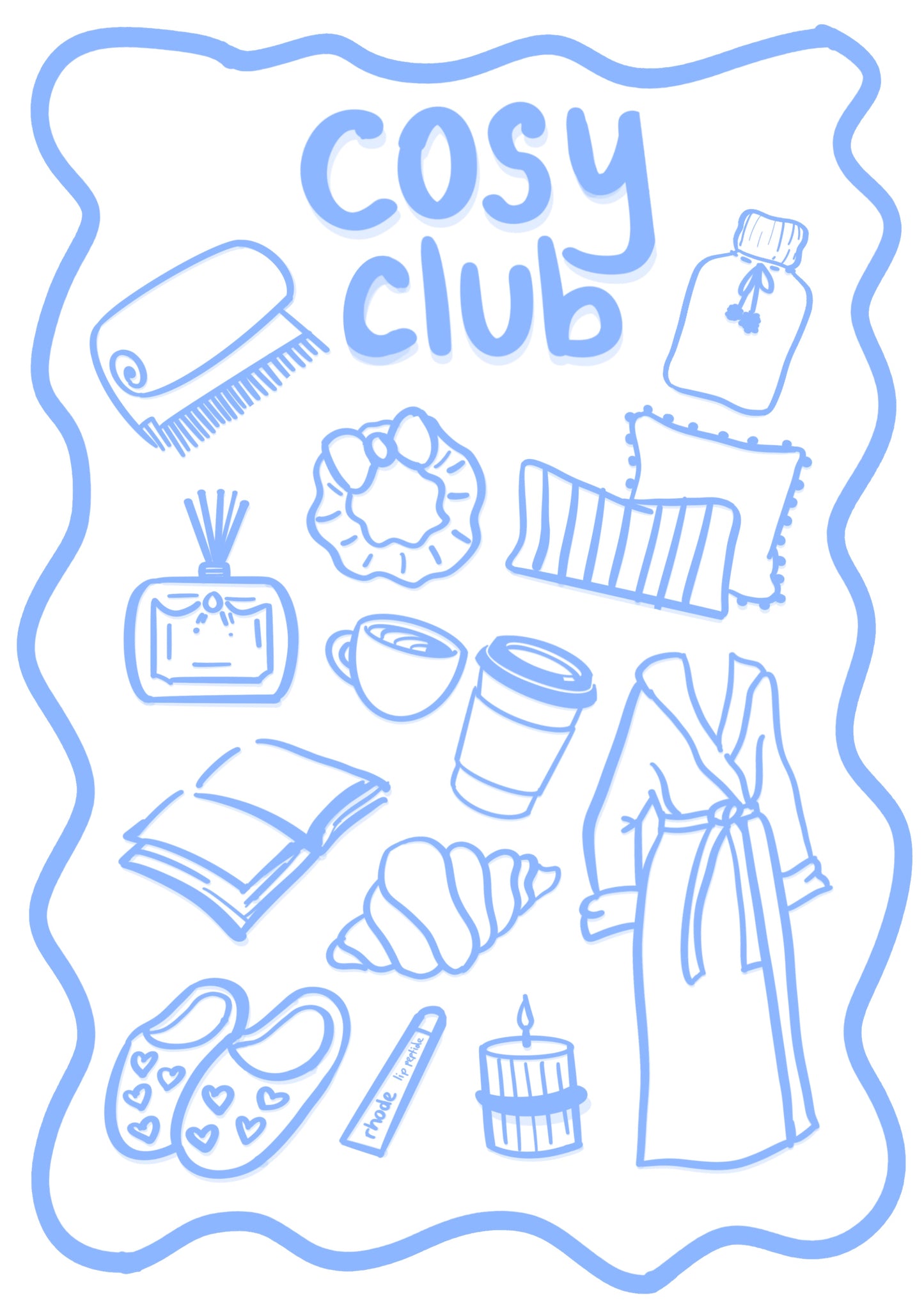 “Cosy Club” Print