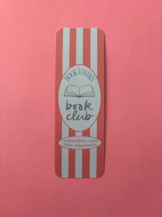 Book Club Bookmark