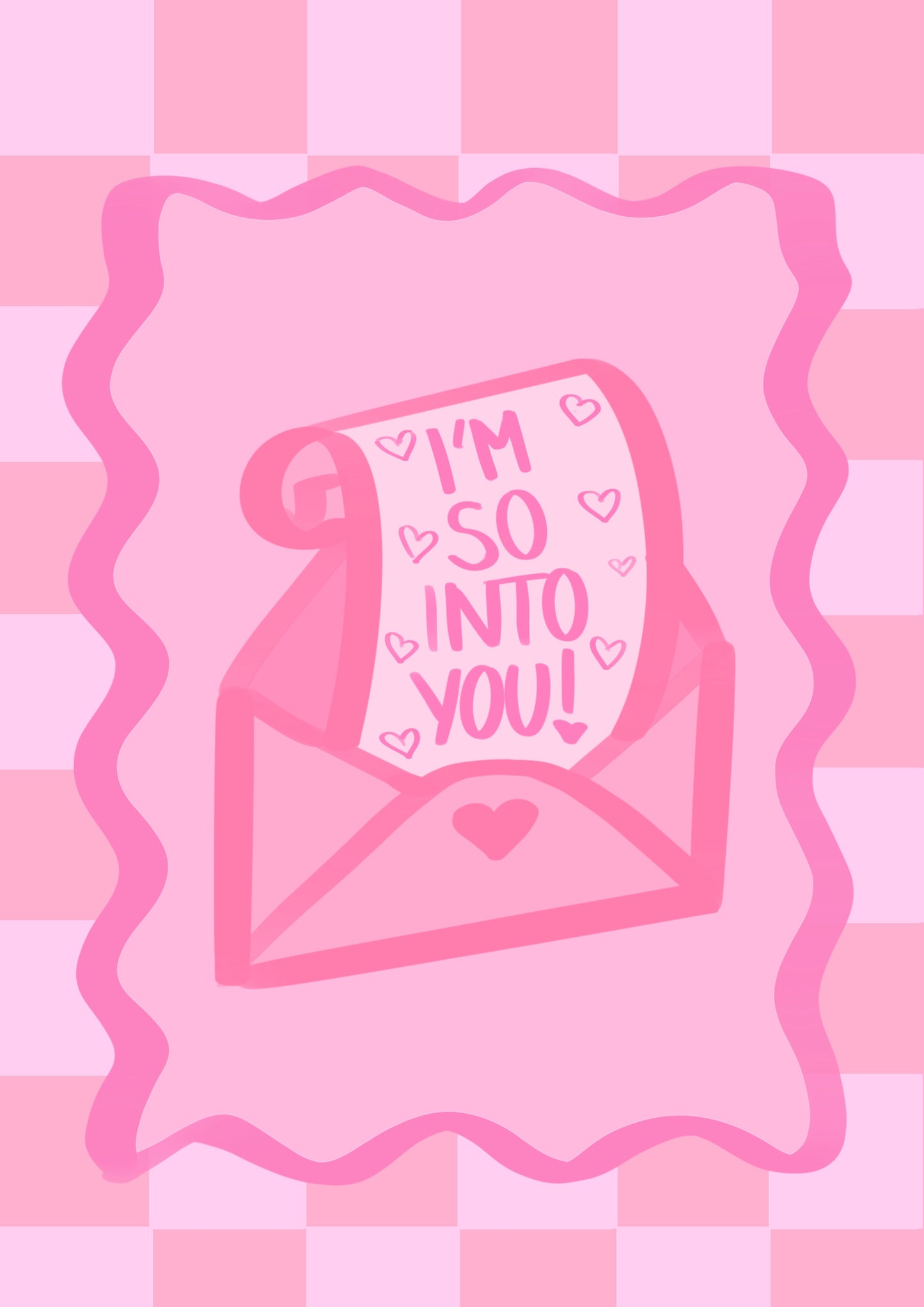 “I’m So Into You” Print