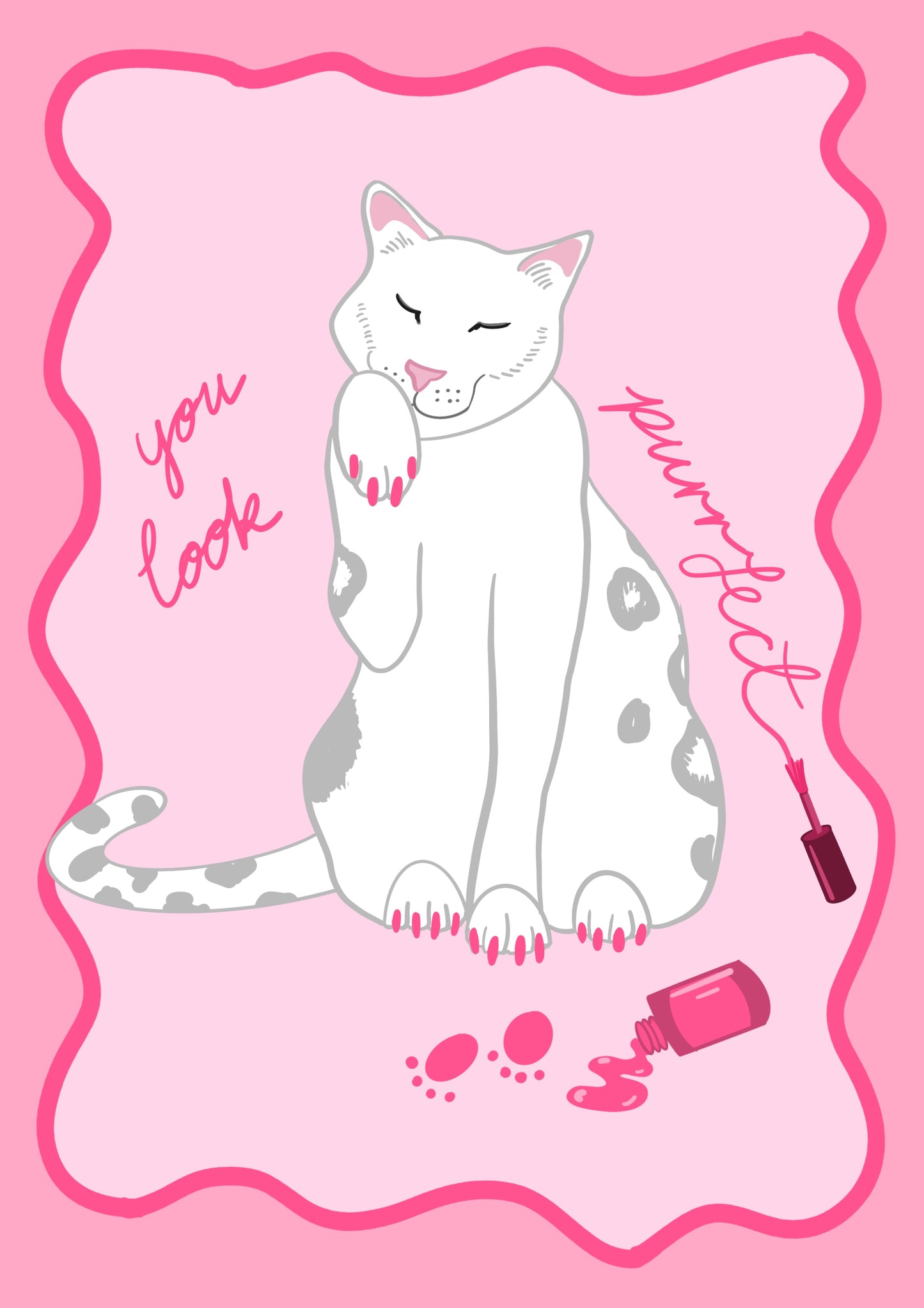 “Purrfect” Print