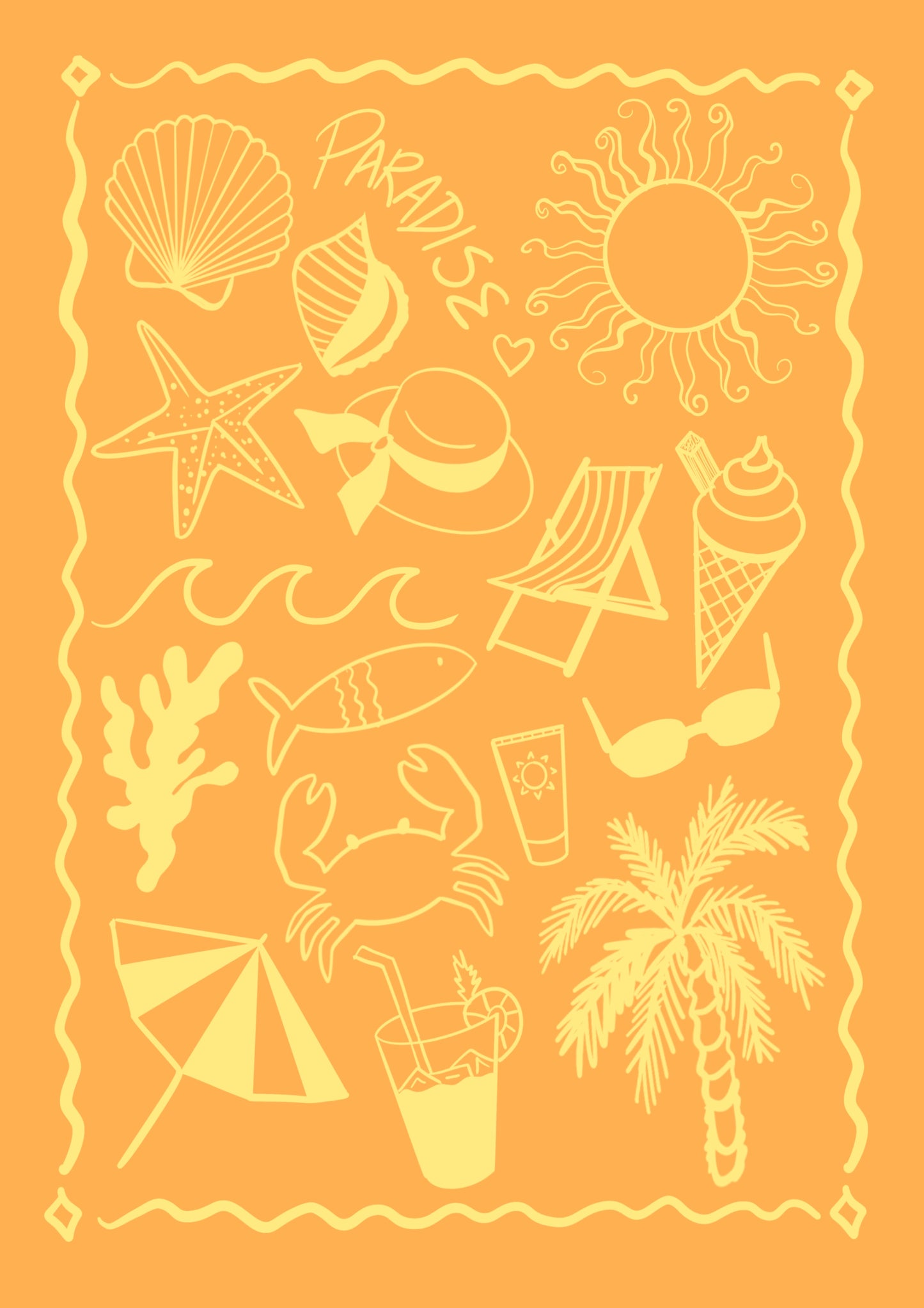Summer Paradise Print