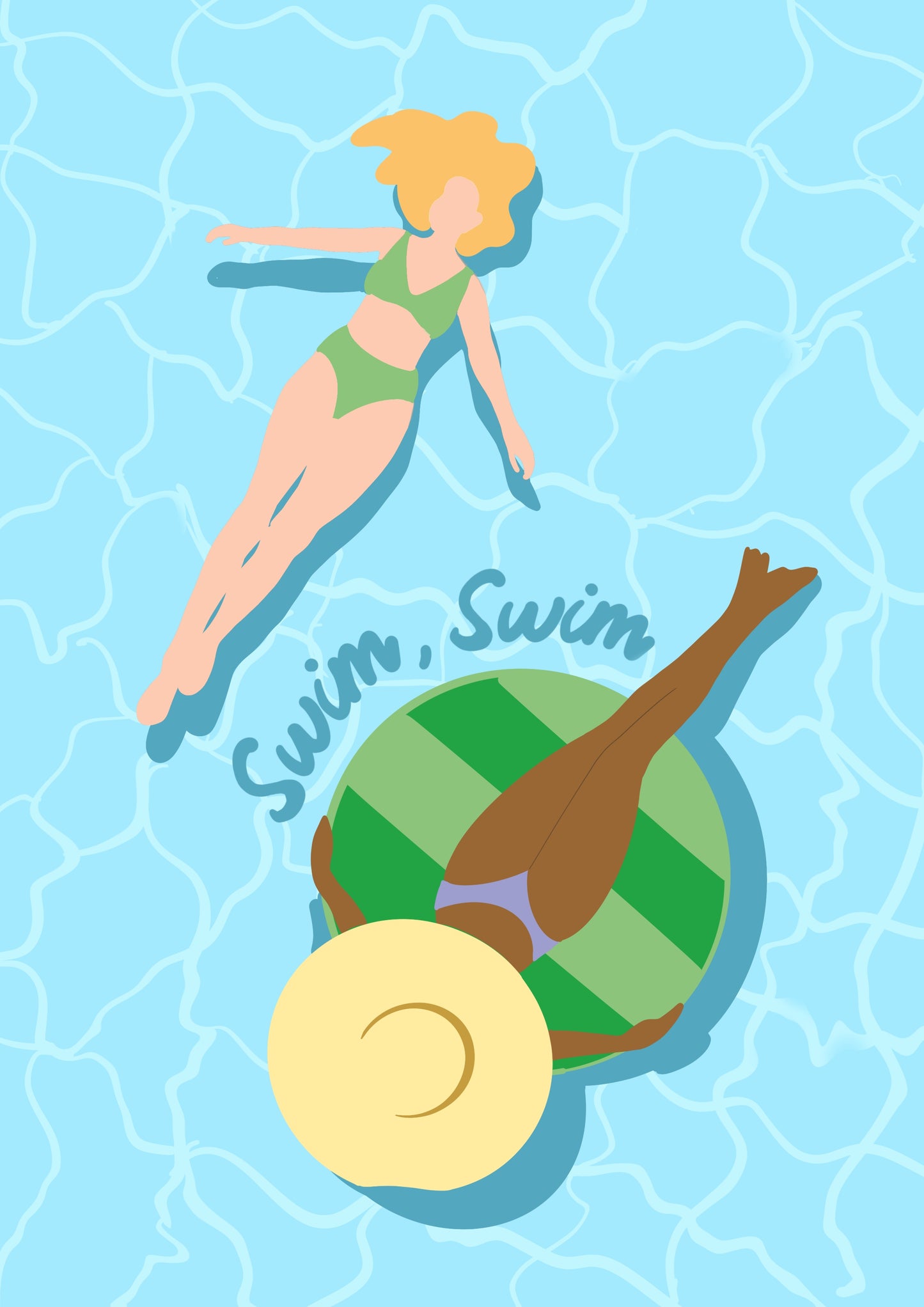 “Swim” Print