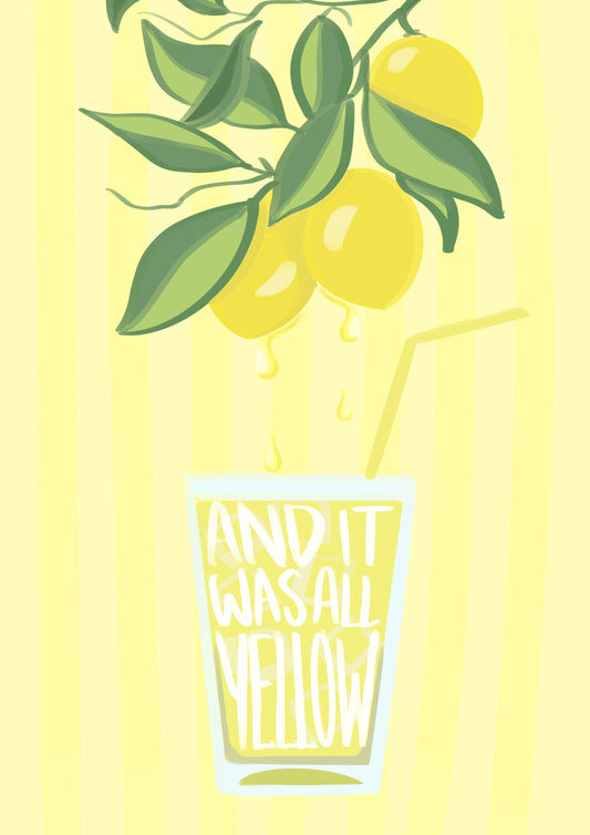 “Yellow” Print