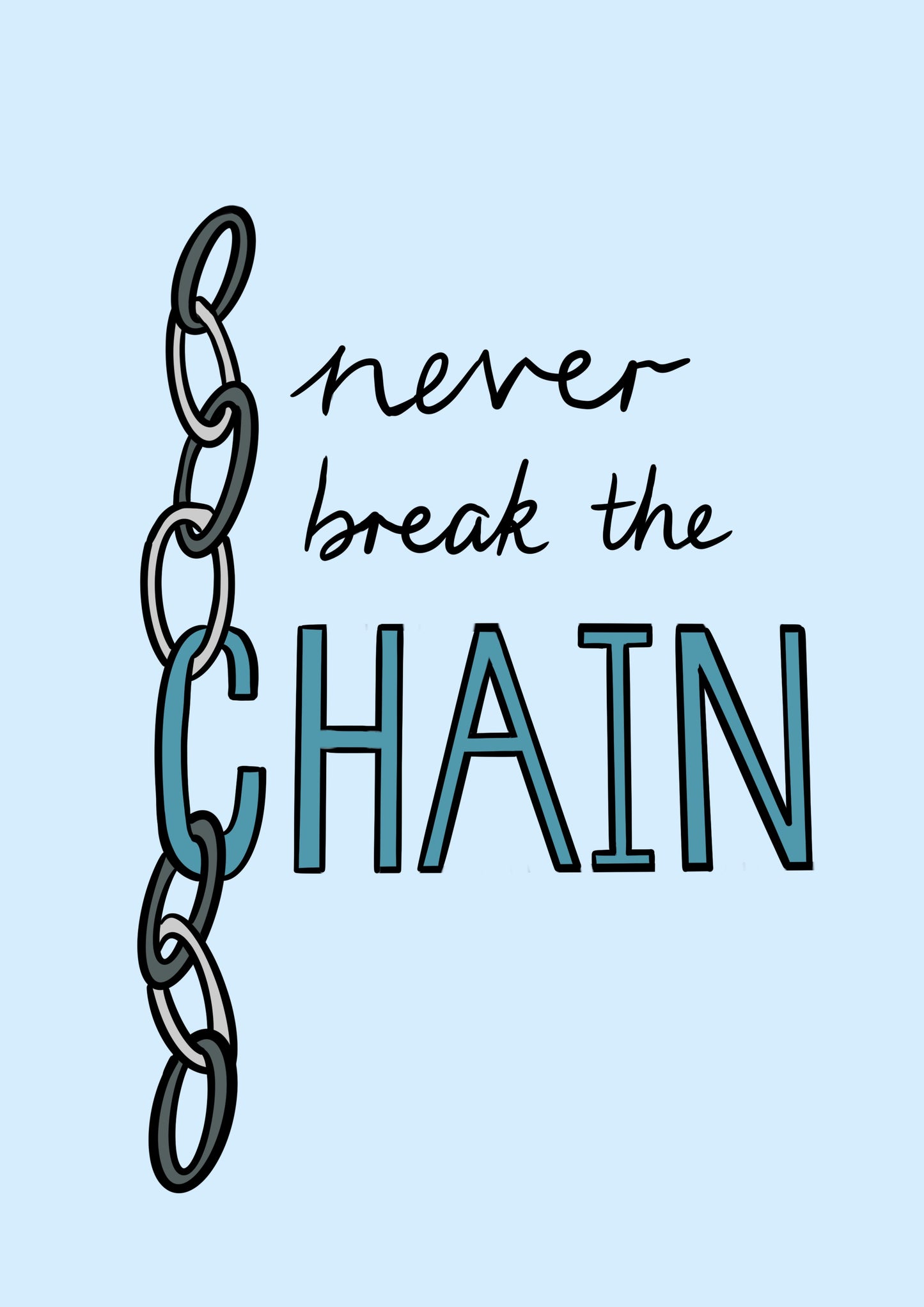 “Chain” Print