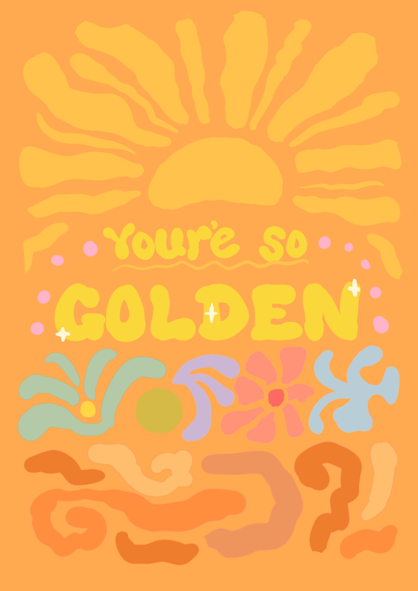 “Golden” Print