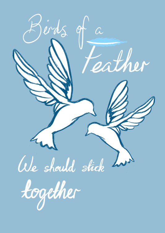 “Birds of a Feather” Print