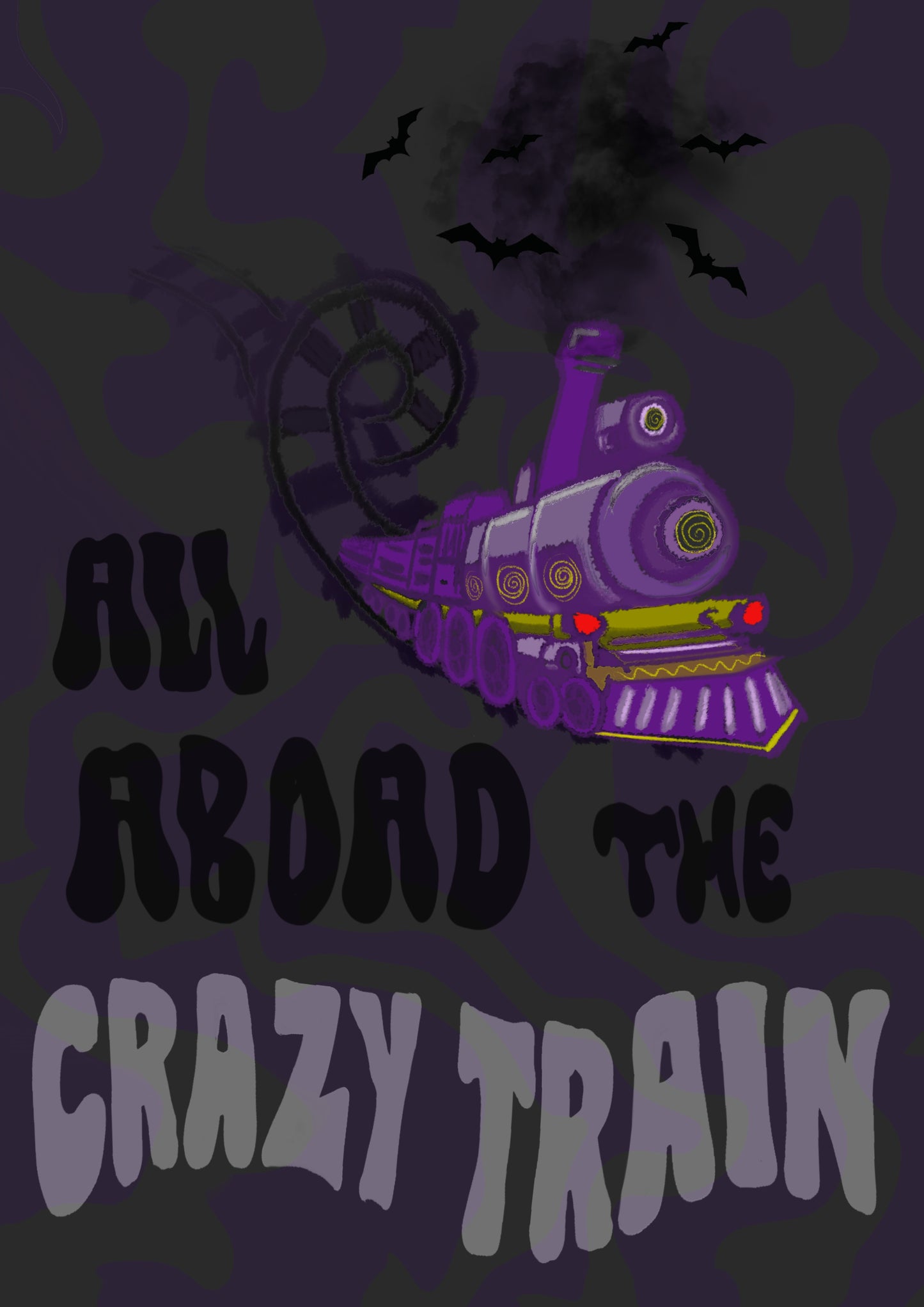 “Crazy Train” Print